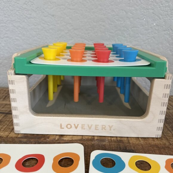 Lovevery Match And Tap Box Toy Investigator Play Kit Montessori — No Hammer - Picture 3 of 6